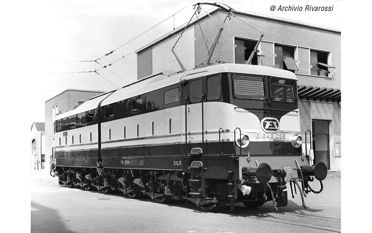 Rivarossi HR2868S FS E-Lok E646 2. Serie Treno Azzurro  Ep. IIIb